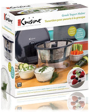 Load image into Gallery viewer, Euro Cuisine GY60 Greek Yogurt maker with Stainless Steel Strainer