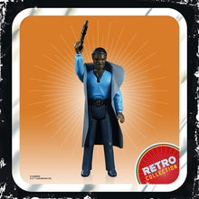 Load image into Gallery viewer, Star Wars Retro Collection Lando Calrissian Toy 3.75-inch Scale Star Wars: The Empire Strikes Back Action Figure, Kids Ages 4 and Up