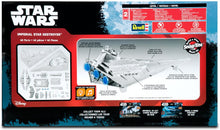 Load image into Gallery viewer, Revell Star Wars SnapTite Build and Play Imperial Star Destroyer Model Building Kit (16"x9"x4")