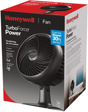 Load image into Gallery viewer, Honeywell Turbo Force Oscillating Table Fan, HT-906,Black