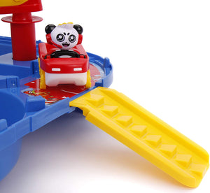 Jada Toys AquaPlay Ryan's World Water Playset, Indoor and Outdoor Water Toy, Red and Blue Water Table, 2 Characters, 2 Boats Included