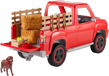 Load image into Gallery viewer, Barbie Sweet Orchard Farm Truck and Doll with Pet Dog, Hay and Crate of Corn, Gift for 3 to 8 Year Olds