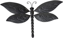 Load image into Gallery viewer, Sunjoy D110007900 Gidley Decorative Butterfly and Dragonfly Wall Art, Multi-Color