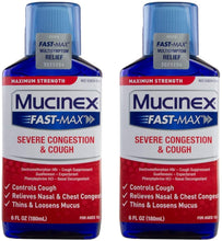 Load image into Gallery viewer, Mucinex Fast-Max Adult Severe Congestion and Cough Liquid