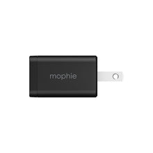 Load image into Gallery viewer, mophie Travel Kit - Portable, Wireless Charging for Samsung, Apple iPhone 8/iPhone X and Other Qi-Enabled Smartphones - Black