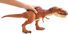Load image into Gallery viewer, JURASSIC WORLD THRASH 'N THROW TYRANNOSAURUS REX Figure