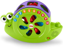 Load image into Gallery viewer, Fisher-Price Rock &#39;n Sort Snail Pail