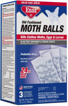 Load image into Gallery viewer, Enoz 32 oz. Naphthalene Moth Control Balls (1-Box)