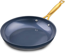 Load image into Gallery viewer, Thyme &amp; Table 12-Piece Nonstick Ceramic Cookware Set, Blue/Ideal for cooking exquisite dishes/Mom needs it/Ideal product for Chef/This product should not be missing in your home.