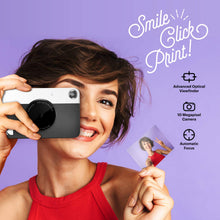 Load image into Gallery viewer, Kodak PRINTOMATIC Digital Instant Print Camera (Black), Full Color Prints On ZINK 2x3 Sticky-Backed Photo Paper - Print Memories Instantly