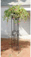 Load image into Gallery viewer, Achla Designs Square-on-Squares Pylon Garden Trellis