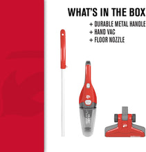 Load image into Gallery viewer, Dirt Devil Simplistik Plus 3-in-1 Bagless Corded Stick Vacuum SD22010,Red