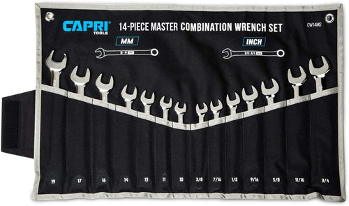14-Piece Combination Wrench Set (Metric & SAE)
