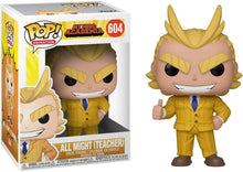 Load image into Gallery viewer, All Might [Teacher]: Fun ko Pop! Animation Vinyl Figure &amp; 1 Compatible Graphic Protector Bundle (604 - 42932 - B)