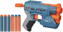 Load image into Gallery viewer, NERF Elite 2.0 Volt SD-1 Blaster -- 6 Official Darts, Light Beam Targeting, 2-Dart Storage, 2 Tactical Rails to Customize for Battle