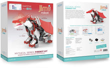 Load image into Gallery viewer, UBTECH JIMU Robot Mythical Series: Firebot Kit/ App-Enabled Building &amp; Coding STEM Robot Kit (606 Pcs), Red, Model:JRA0601