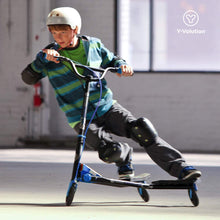 Load image into Gallery viewer, Yvolution Y Fliker Carver C3 | Drift Scooter for Kids Age 7+ Years Old | Foldable Wiggle Scooter