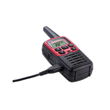 Load image into Gallery viewer, Midland - X-TALKER T31VP, 22 Channel FRS Walkie Talkie - Up to 26 Mile Range Two-Way Radio, 38 Privacy Codes, &amp; NOAA Weather Alert (3 Pack) (Black/Red)