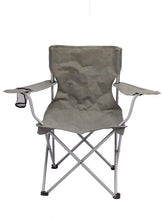 Load image into Gallery viewer, 2 Pack Ozark Trail Quad Folding Camp Chair (L x W x H) 19.10 x 32.70 x 32.10 Inches