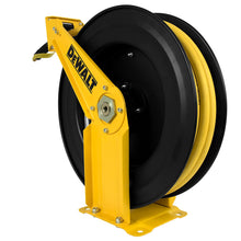 Load image into Gallery viewer, DeWalt DXCM024-0343 Double Arm Hose Reel with 3/8” x 50’ Premium Rubber Hose