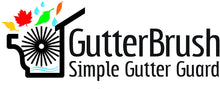 Load image into Gallery viewer, GutterBrush Simple Gutter Guard | for Standard 5&quot; Gutters | Easy, No Tools DIY Gutter Leaf Guard
