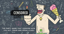 Load image into Gallery viewer, The Censored Game - The Party Game that Censors How You Act, Draw and Speak Clues!
