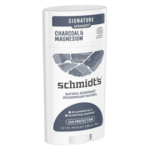 Load image into Gallery viewer, Schmidt's Natural Deodorant - Charcoal + Magnesium 2.65 Oz