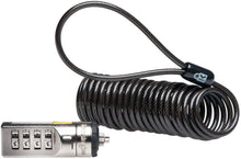 Load image into Gallery viewer, Kensington Portable Combination Cable Lock for Laptops and Other Devices