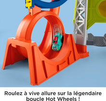 Load image into Gallery viewer, Fisher-Price Little People Launch and Loop Raceway, Vehicle Playset for Toddlers and Preschool Kids