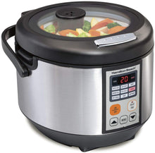 Load image into Gallery viewer, Hamilton Beach Multicooker Rice Cooker, Slow Cooker, Food Steamer 4.5 Quart Capacity