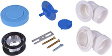 Load image into Gallery viewer, Dearborn P7223RK Rough-In Kit, Schedule 40 - PVC, includes an overflow elbow and drain elbow plus spud.