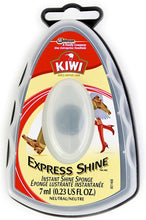 Load image into Gallery viewer, Kiwi Express Shoe Shine Sponge, 0.2 fl oz, Neutral