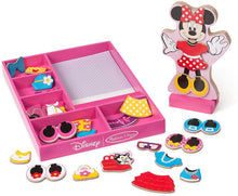 Load image into Gallery viewer, Melissa &amp; Doug Disney Cinderella, Belle &amp; Rapunzel Magnetic Dress Up Bundle