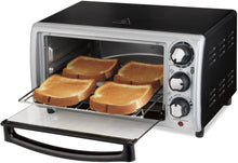 Load image into Gallery viewer, Hamilton Beach 31142 Toaster Oven, 12.2 x 9.6 x 16.14 inches, Silver