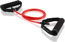 Load image into Gallery viewer, Prosource Fit Premium Heavy Duty Double Dipped Latex Stackable Resistance Band with Door Anchor and Exercise Chart