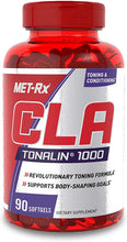 Load image into Gallery viewer, MET-Rx CLA Tonalin 1000 Supplement, Supports Weight Loss and Toning, 90 Softgels