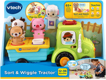 Load image into Gallery viewer, VTech Sort and Wiggle Tractor