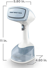Load image into Gallery viewer, Black+Decker Advanced Handheld Steamer, Blue/White, HGS205-T