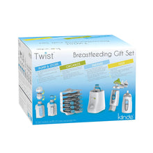Load image into Gallery viewer, Kiinde Twist Universal Direct-Pump Feeding System and Warmer Gift Set for Breastmilk Collection, Freezing, Heating and Feeding, Free Foodi Starter Kit Included, New Mom Gift