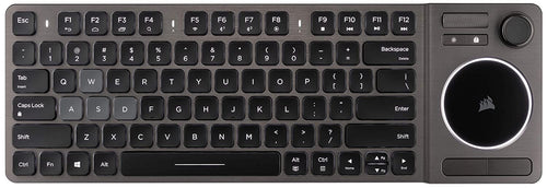 Corsair K83 Wireless Keyboard - Bluetooth and USB - Works w/PC, Smart TV, Streaming Box - Backlit LED