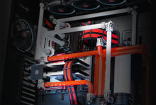 Load image into Gallery viewer, Thermaltake TtMod Sleeve Extension Power Supply Cable Kit ATX/EPS/8-pin PCI-E/6-pin PCI-E with Combs, Red/Black AC-033-CN1NAN-A1