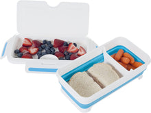 Load image into Gallery viewer, Classic Cuisine 82-HH094 Rectangular Expandable Lunch Box with Dividers