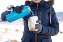 Load image into Gallery viewer, EcoVessel Insulated Wine Tumbler with Lid – Trimax “Port” Stainless Steel Coffee Tumbler, Whiskey Tumbler (10oz) Frozen Drinks Vacuum Insulated Travel Mug Wine Glass for Picnics, Boats &amp; More