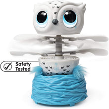 Load image into Gallery viewer, Owleez, Flying Baby Owl Interactive Toy with Lights &amp; Sounds