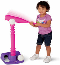 Load image into Gallery viewer, Little Tikes TotSports T-Ball Set- Pink/Purple, 2 Balls