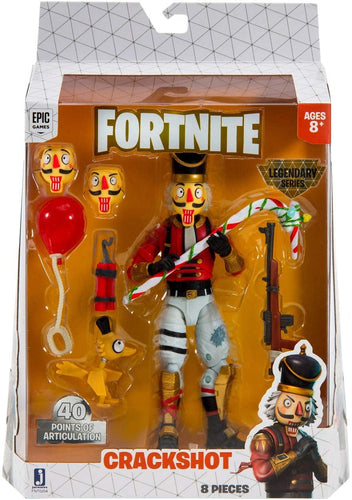 Epic Games Fortnite Legendary Series 6in Figure Pack, Crackshot