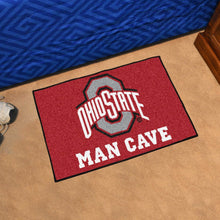 Load image into Gallery viewer, Fan Mats Ohio State University Buckeyes Team Emblem Man Cave All-Star/33.75&quot;x42.5&quot;