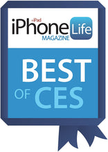 Load image into Gallery viewer, ChargeHub X5 - 5-Port USB Charger Desktop Charging Station 2.4A Per Port/25W - SmartSpeed Technology for iPhone X/8/7/6 Plus, iPad, Galaxy S9/S8/S7, Nexus, LG &amp; Other Devices - Round (Purple)