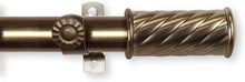 Load image into Gallery viewer, Rod Desyne Grip Curtain Rod 3/4 inch Dia Single Set