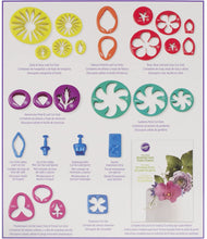 Load image into Gallery viewer, Wilton Gum Paste Outs Piece 28 PC GP FLOWERS CUT OUT SET